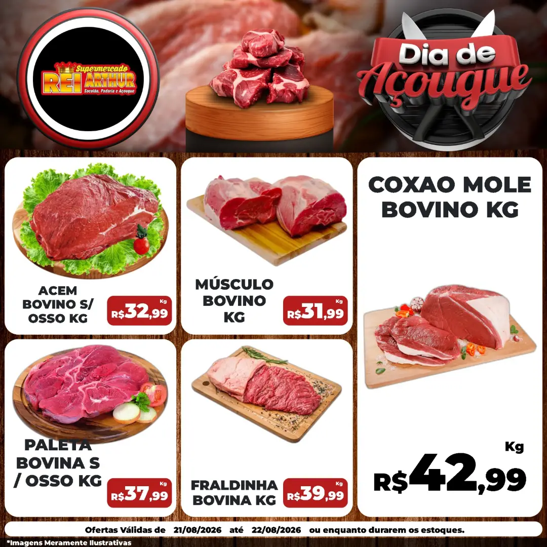 Ofertas Supermercado Rei Arthur💥