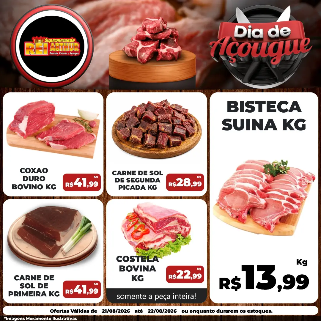 Ofertas Supermercado Rei Arthur💥