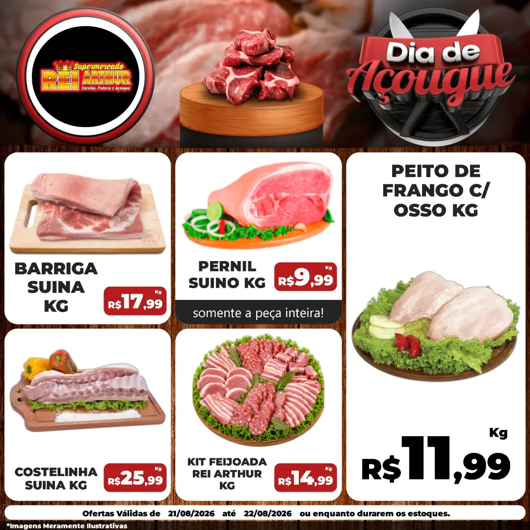 Ofertas Supermercado Rei Arthur💥