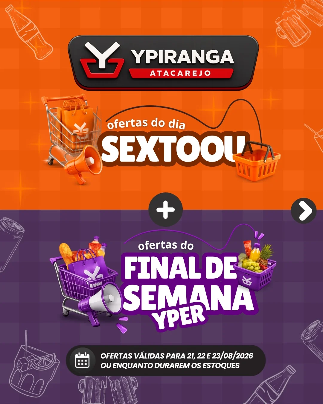 Ofertas Ypiranga Atacarejo – 23/08/2026
