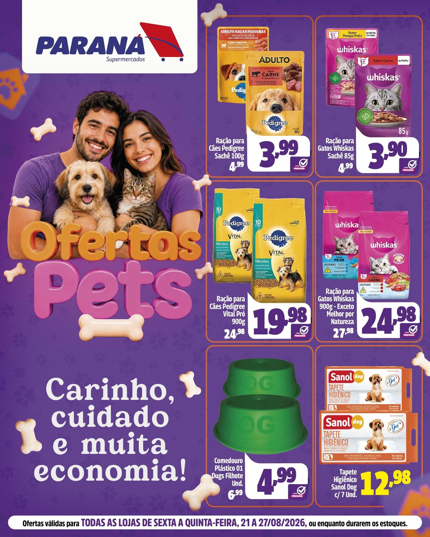 Ofertas Paraná Supermercados – 27/08/2026