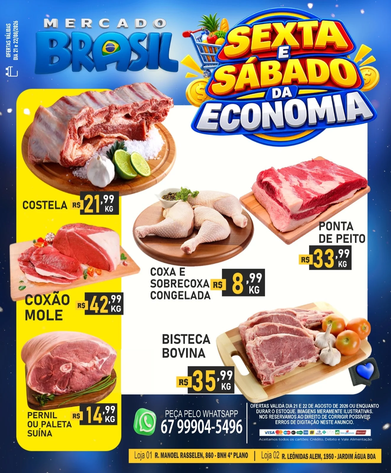 Ofertas Mercado Brasil – 22/08/2026