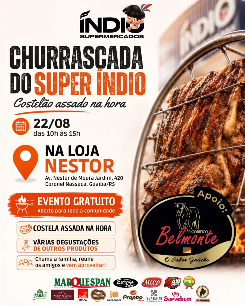 Ofertas Supermercados Índio – 22/08/2026 Ofertas Supermercados Índio – 22/08/2026