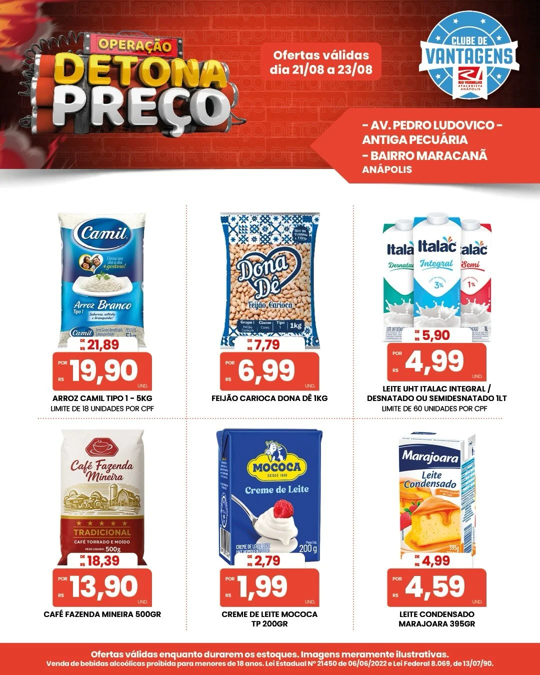 Ofertas Rio Vermelho Atacadista – 23/08/2026
