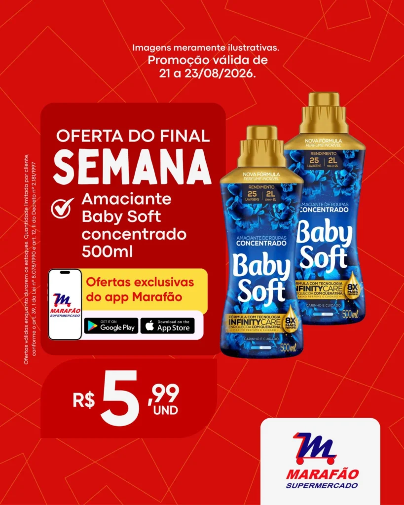 Ofertas Marafão Supermercado – 21/08/2026 Ofertas Marafão Supermercado – 21/08/2026