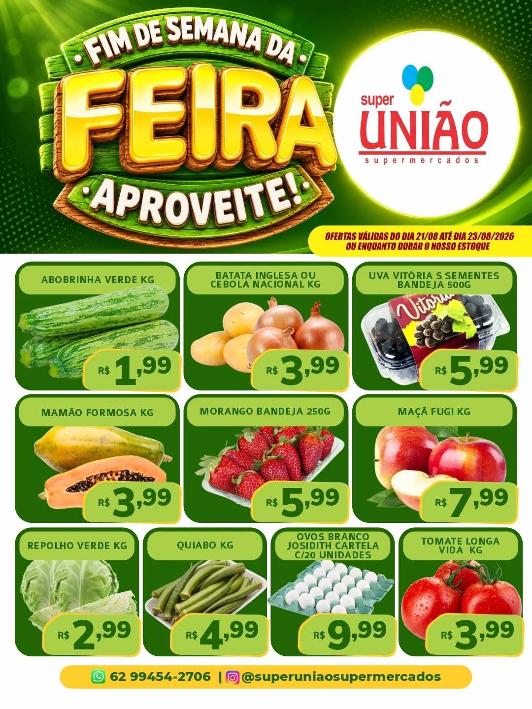 Ofertas Super União Supermercados | OFICIAL – 21/08/2026