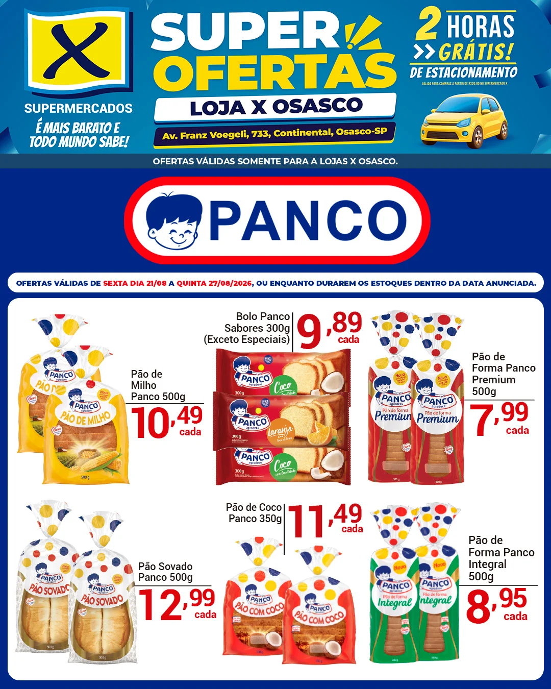 Ofertas Rede X Supermercados