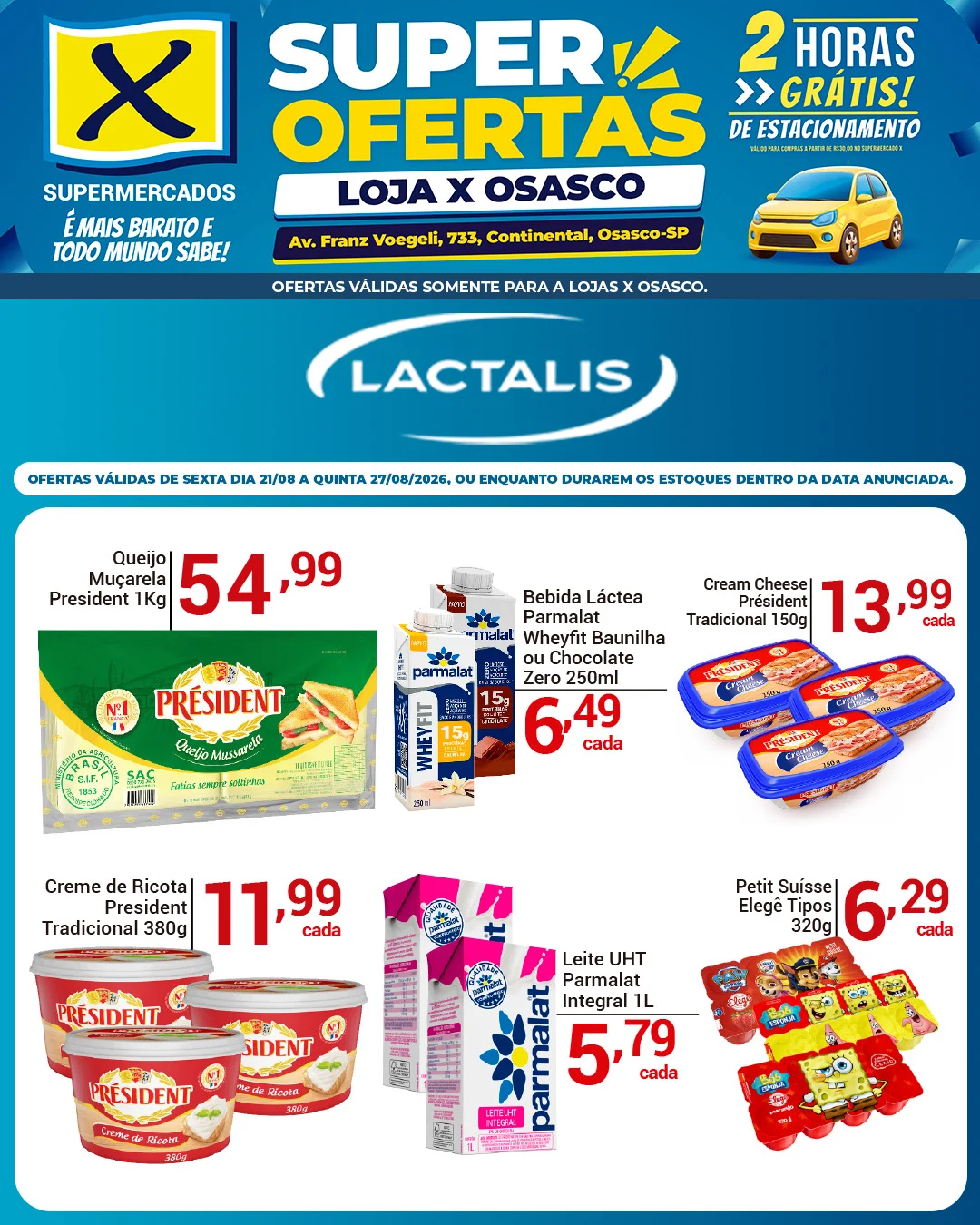 Ofertas Rede X Supermercados