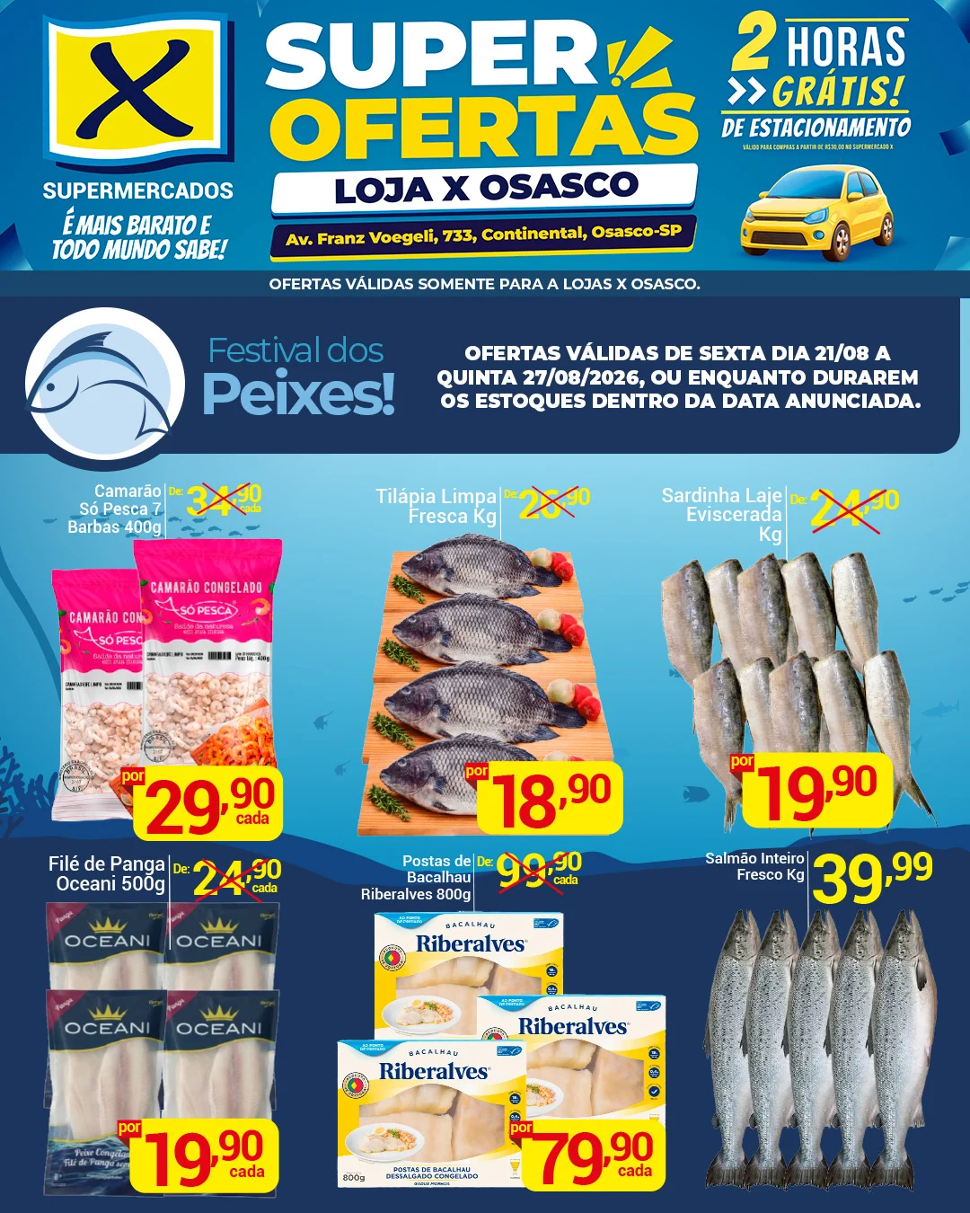 Ofertas Rede X Supermercados