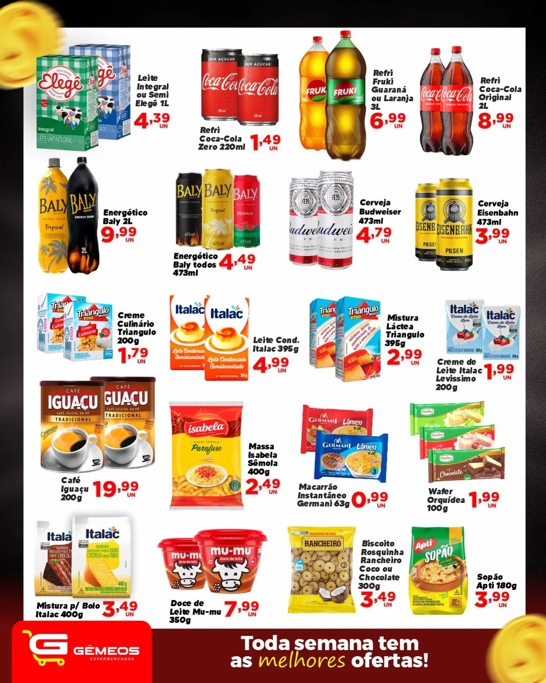 Ofertas Gemeos supermercado