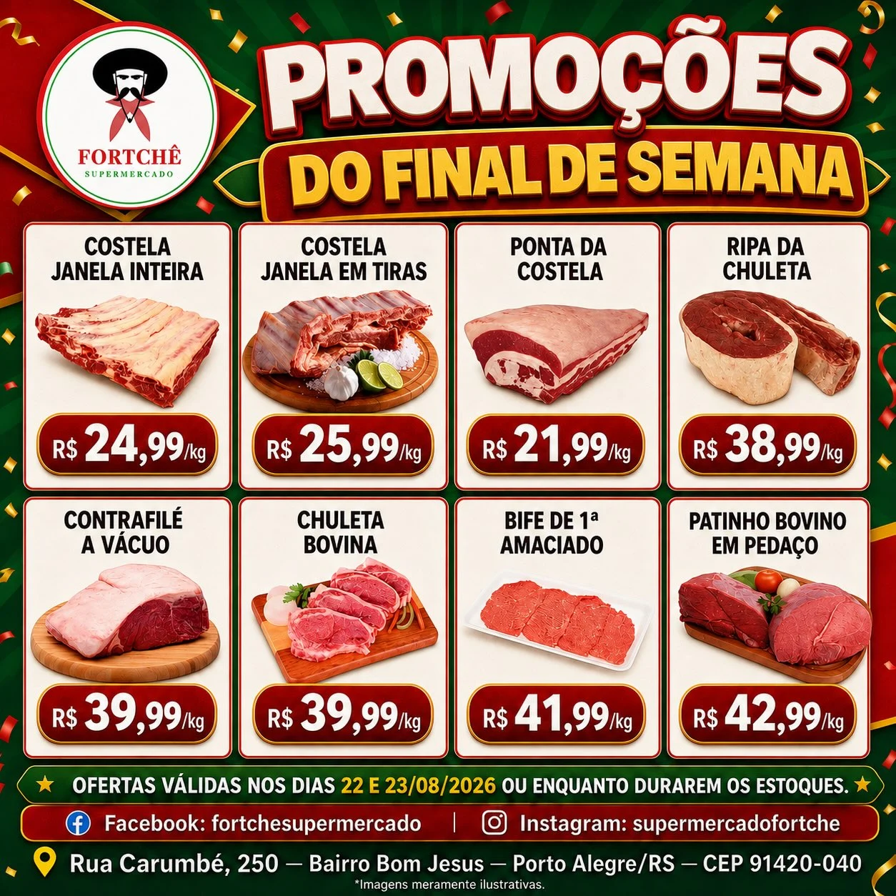 Ofertas Super Fortchê – 25/08/2026