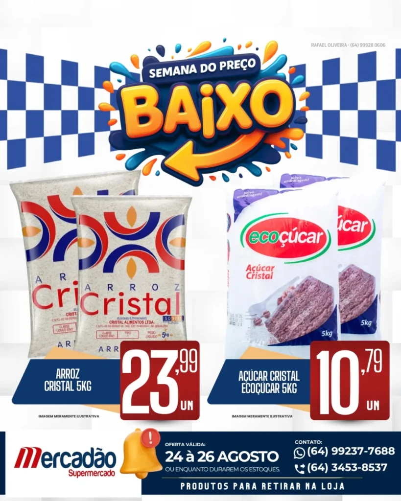 Ofertas Mercadão Supermercado – 26/08/2026