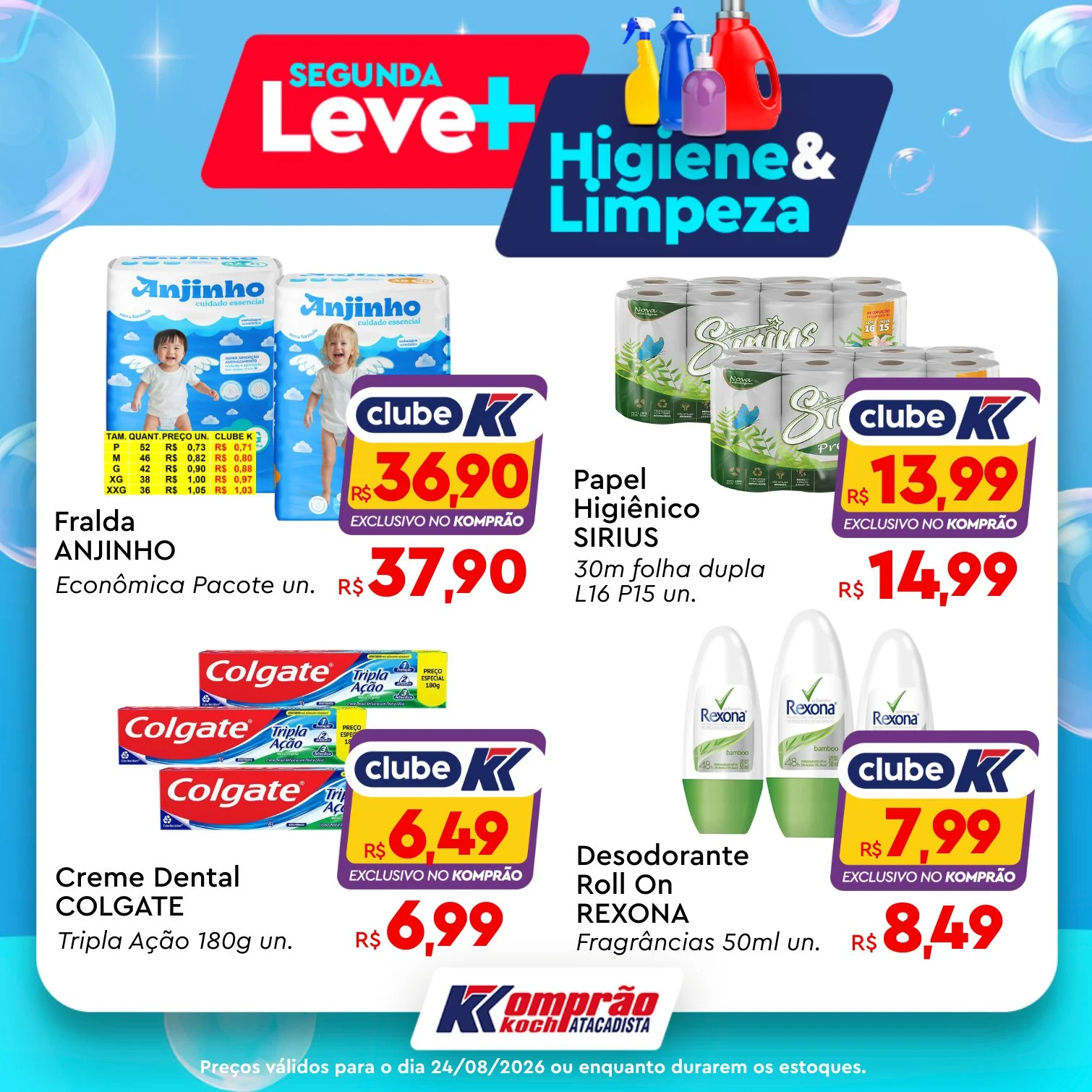 Ofertas Komprão Koch Atacadista