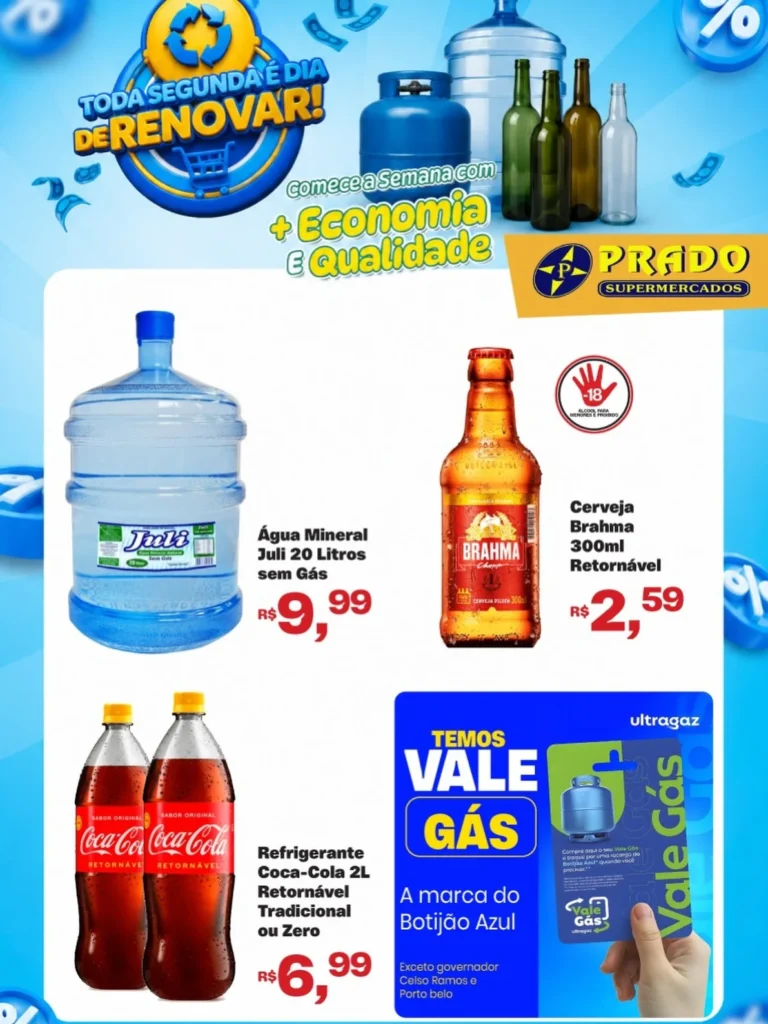 Ofertas Perfil oficial – Prado supermercados – 24/08/2026 Ofertas Perfil oficial – Prado supermercados – 24/08/2026