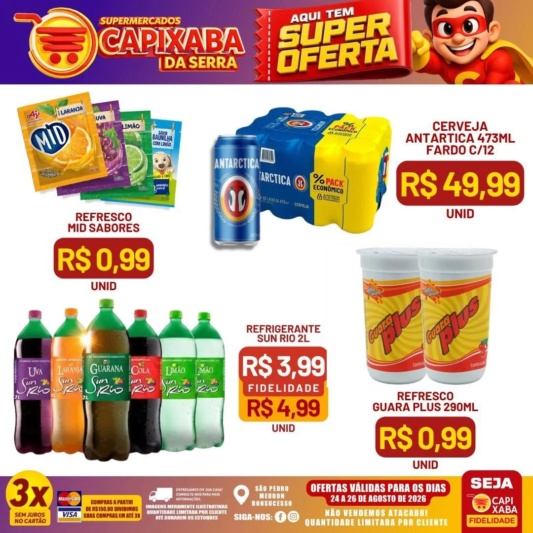 Ofertas Supermercados Capixaba da Serra