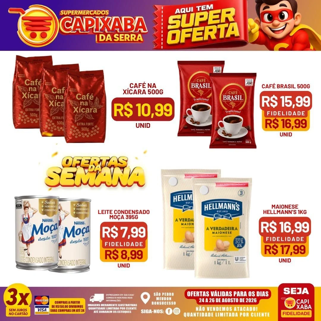 Ofertas Supermercados Capixaba da Serra