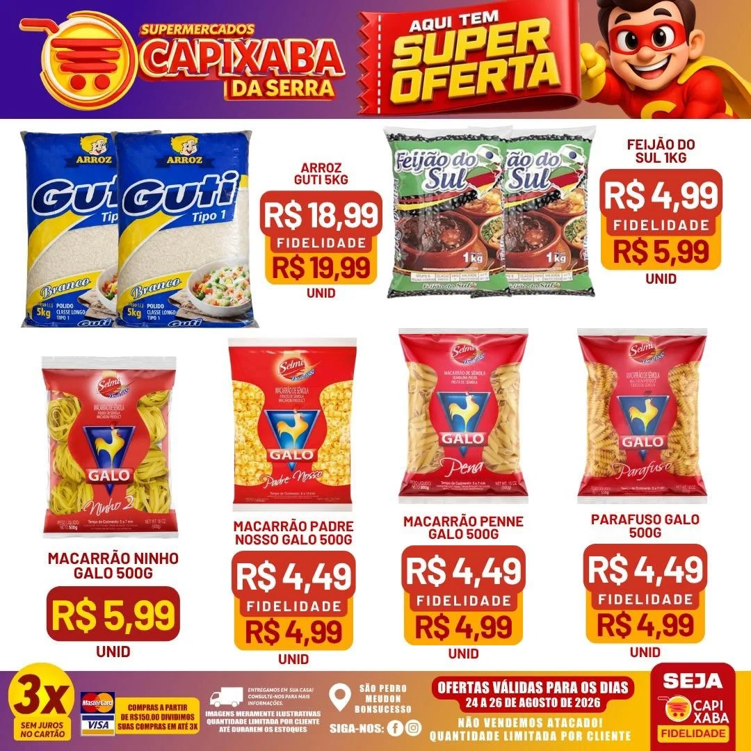 Ofertas Supermercados Capixaba da Serra