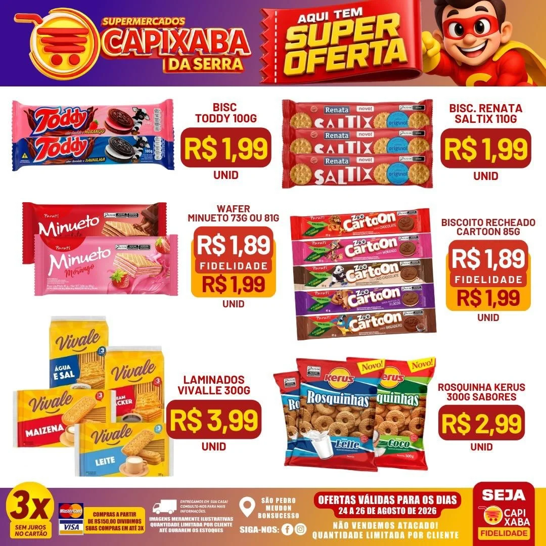 Ofertas Supermercados Capixaba da Serra