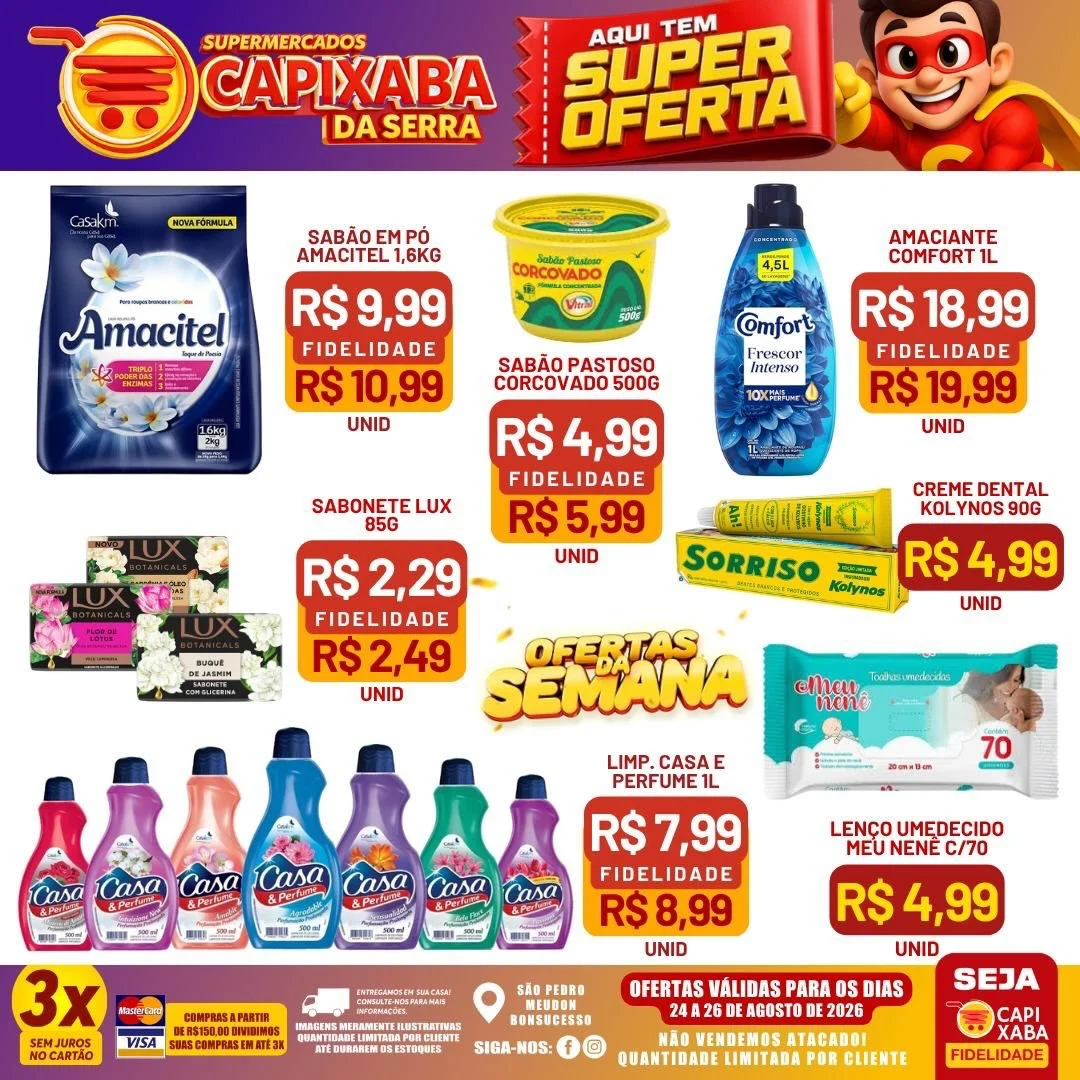 Ofertas Supermercados Capixaba da Serra