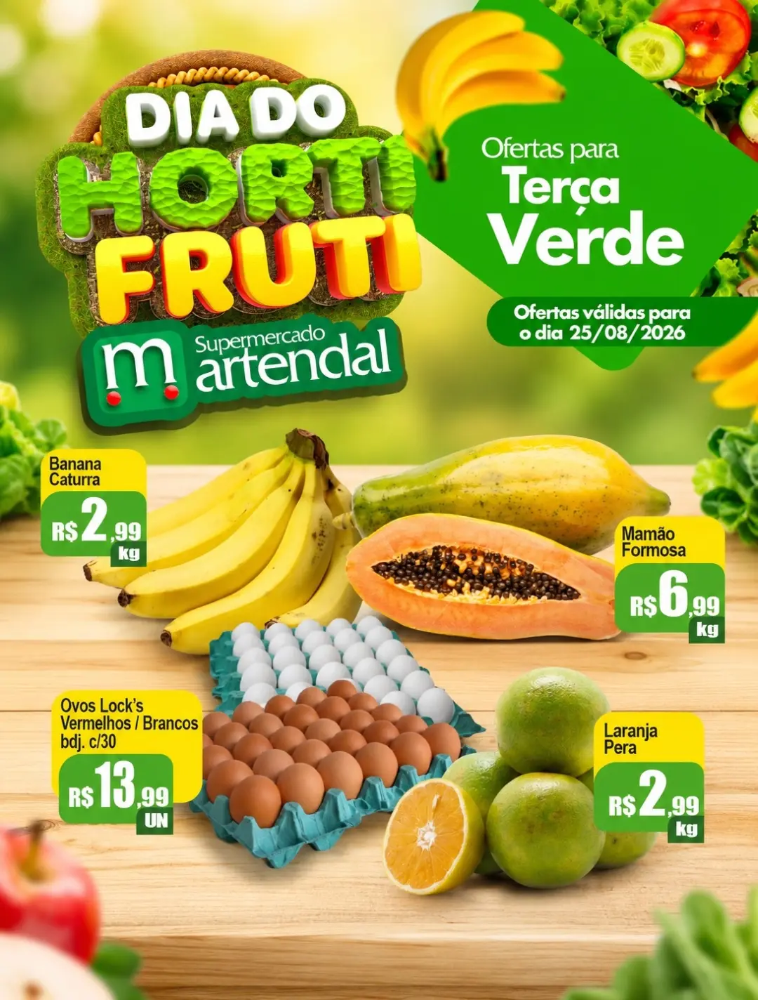 Ofertas Supermercado Martendal – 25/08/2026