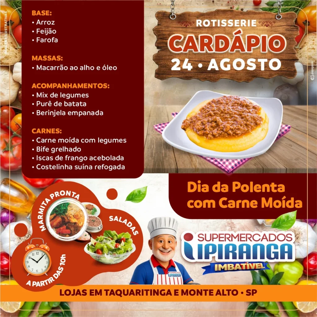 Ofertas Supermercados Ipiranga – 24/08/2026 Ofertas Supermercados Ipiranga – 24/08/2026