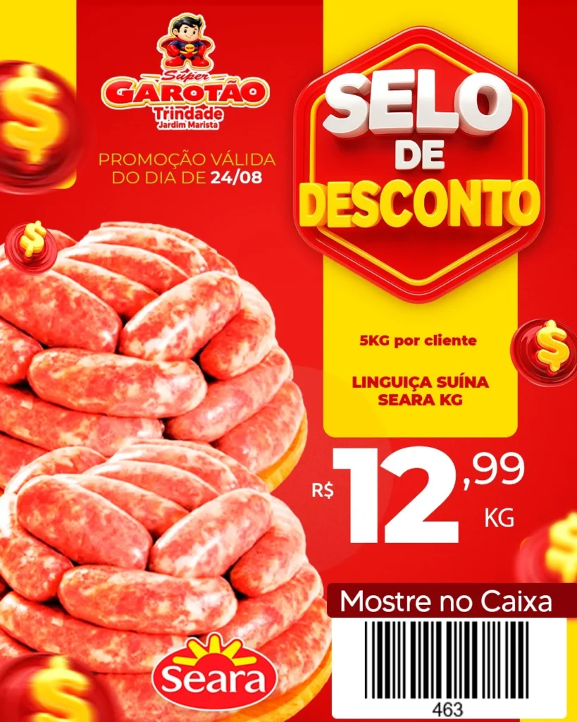 Ofertas Supermercado Garotão – 24/08/2026