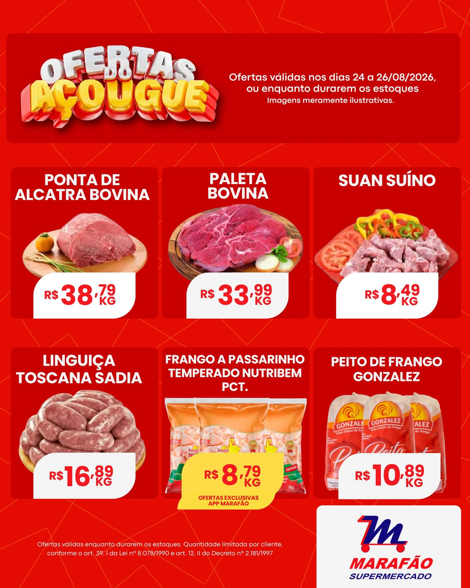 Ofertas Marafão Supermercado – 26/08/2026