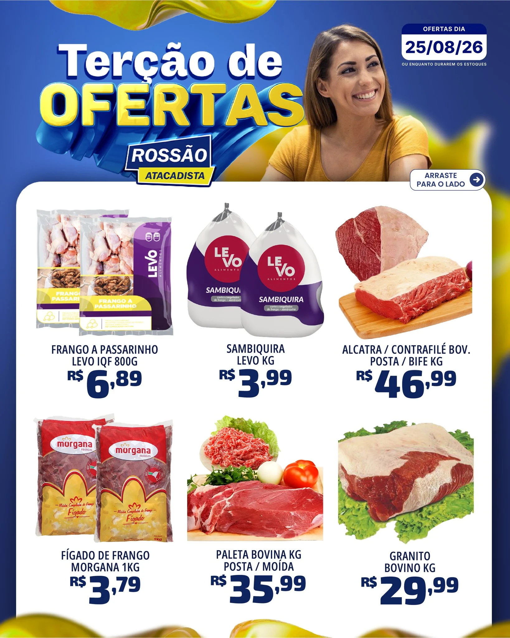 Ofertas Rossão Atacadista – 25/08/2026