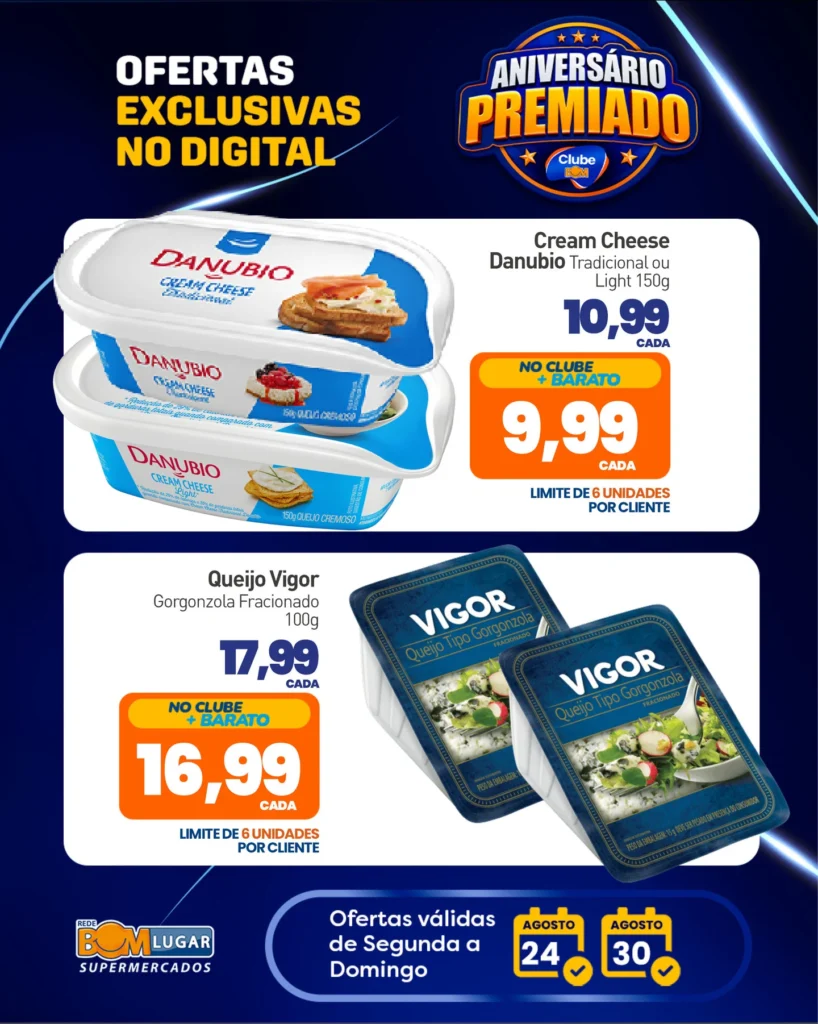 Ofertas Rede Bom Lugar Supermercados – 30/08/2026 Ofertas Rede Bom Lugar Supermercados – 30/08/2026