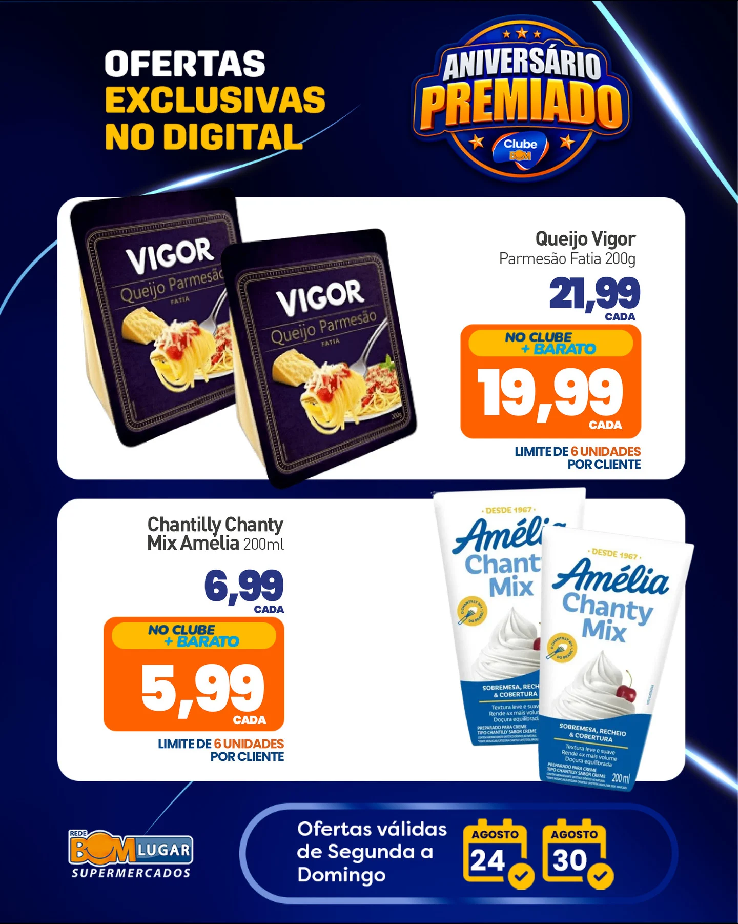Ofertas Rede Bom Lugar Supermercados