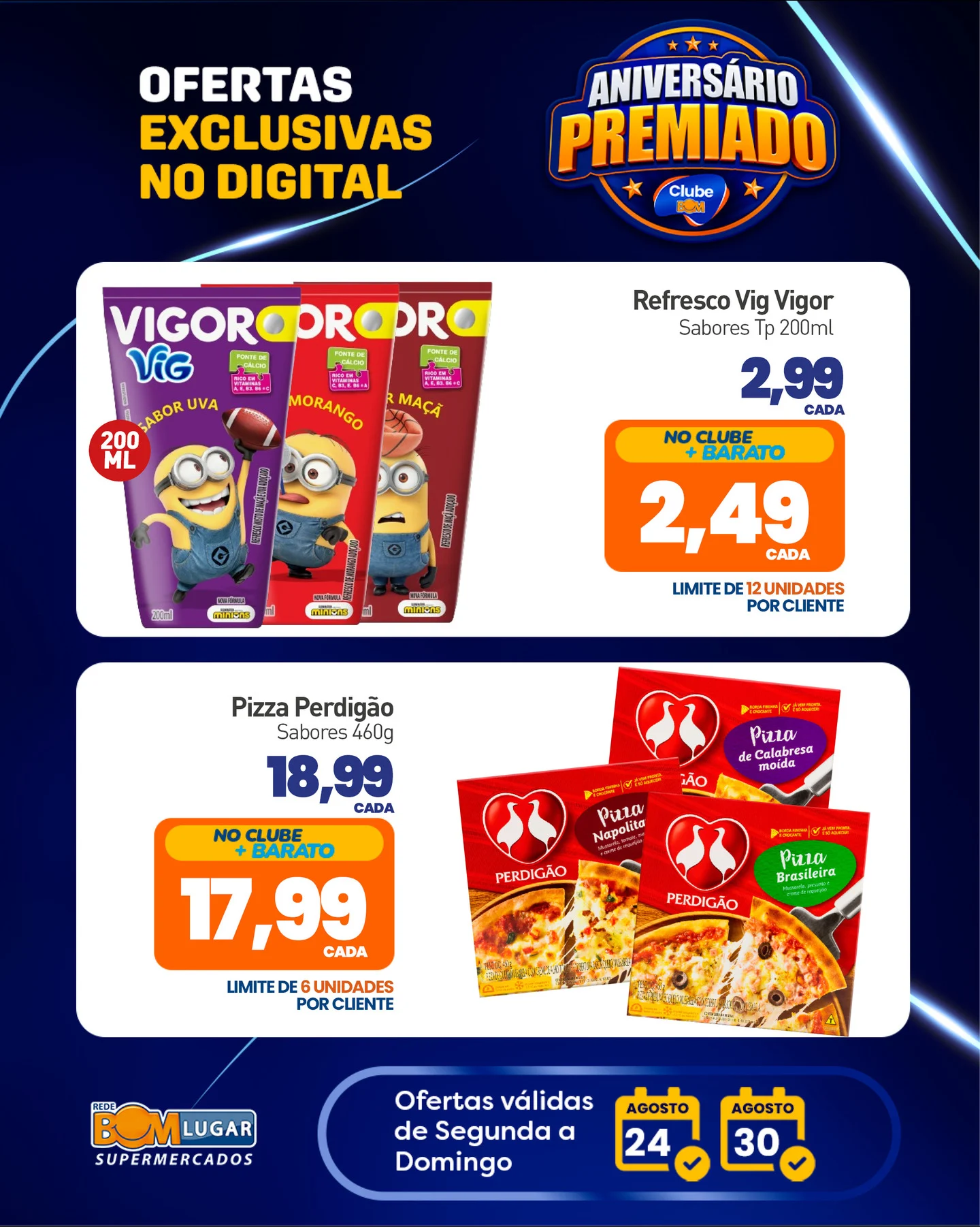 Ofertas Rede Bom Lugar Supermercados