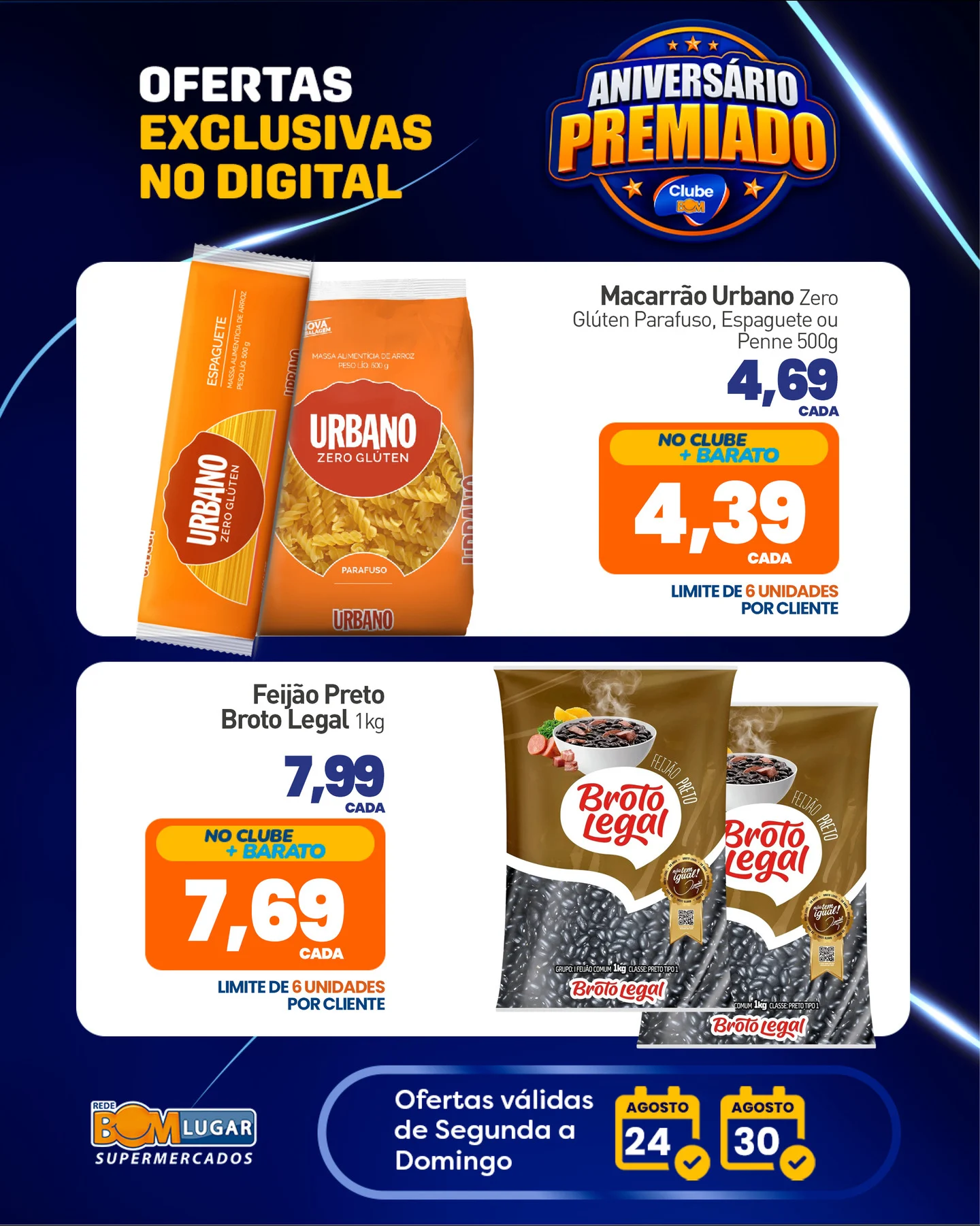 Ofertas Rede Bom Lugar Supermercados