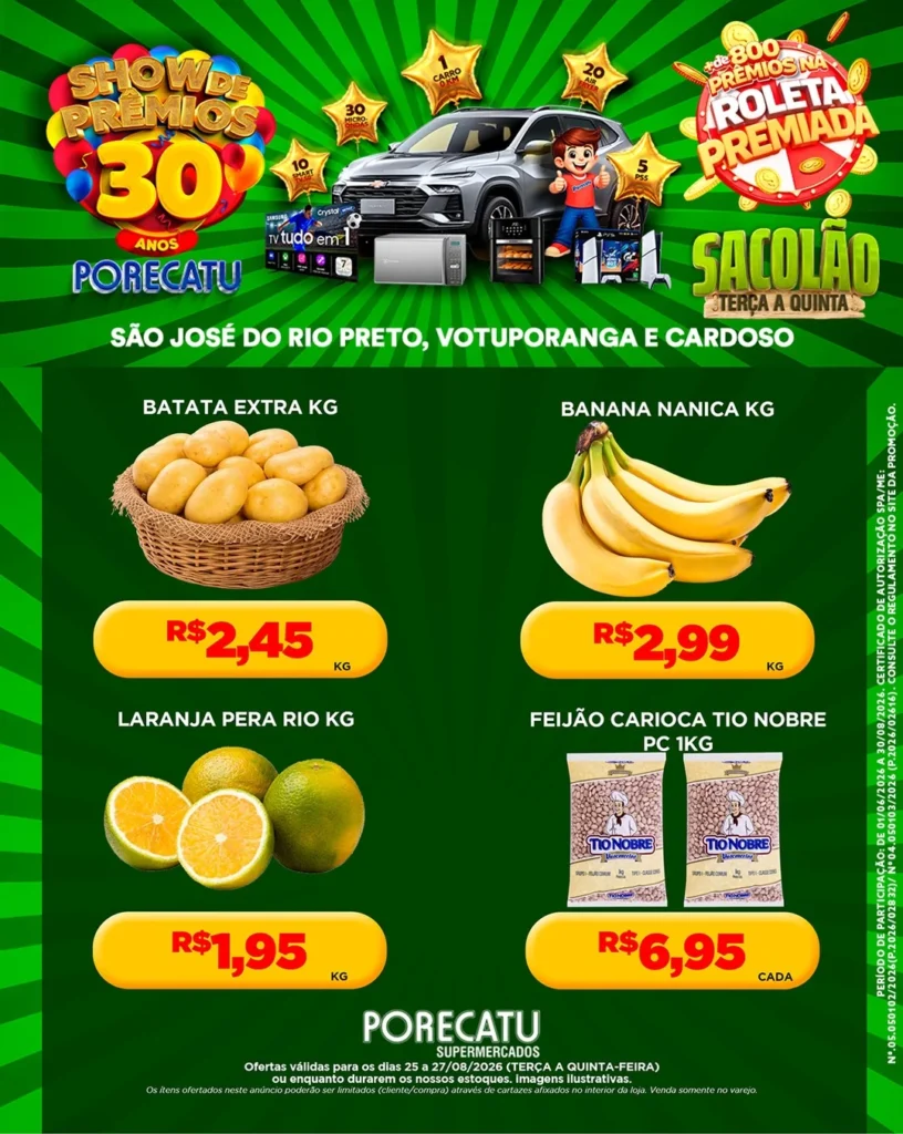 Ofertas Super Porecatu – 26/02/2026 Ofertas Super Porecatu – 26/02/2026