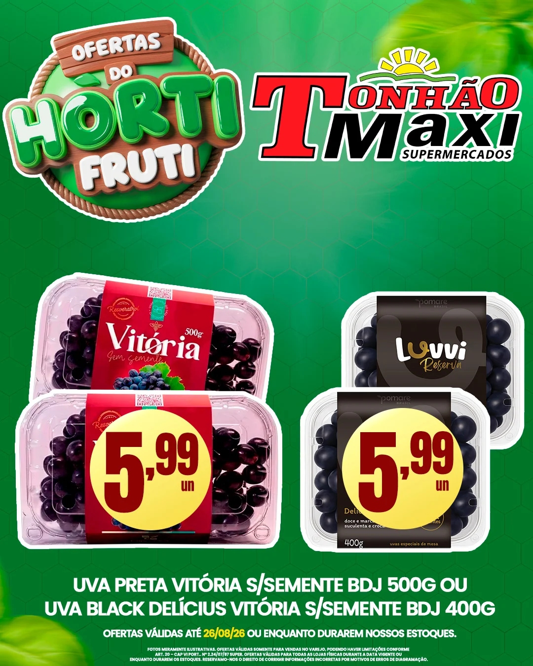 Ofertas Supermercados Tonhão Maxi