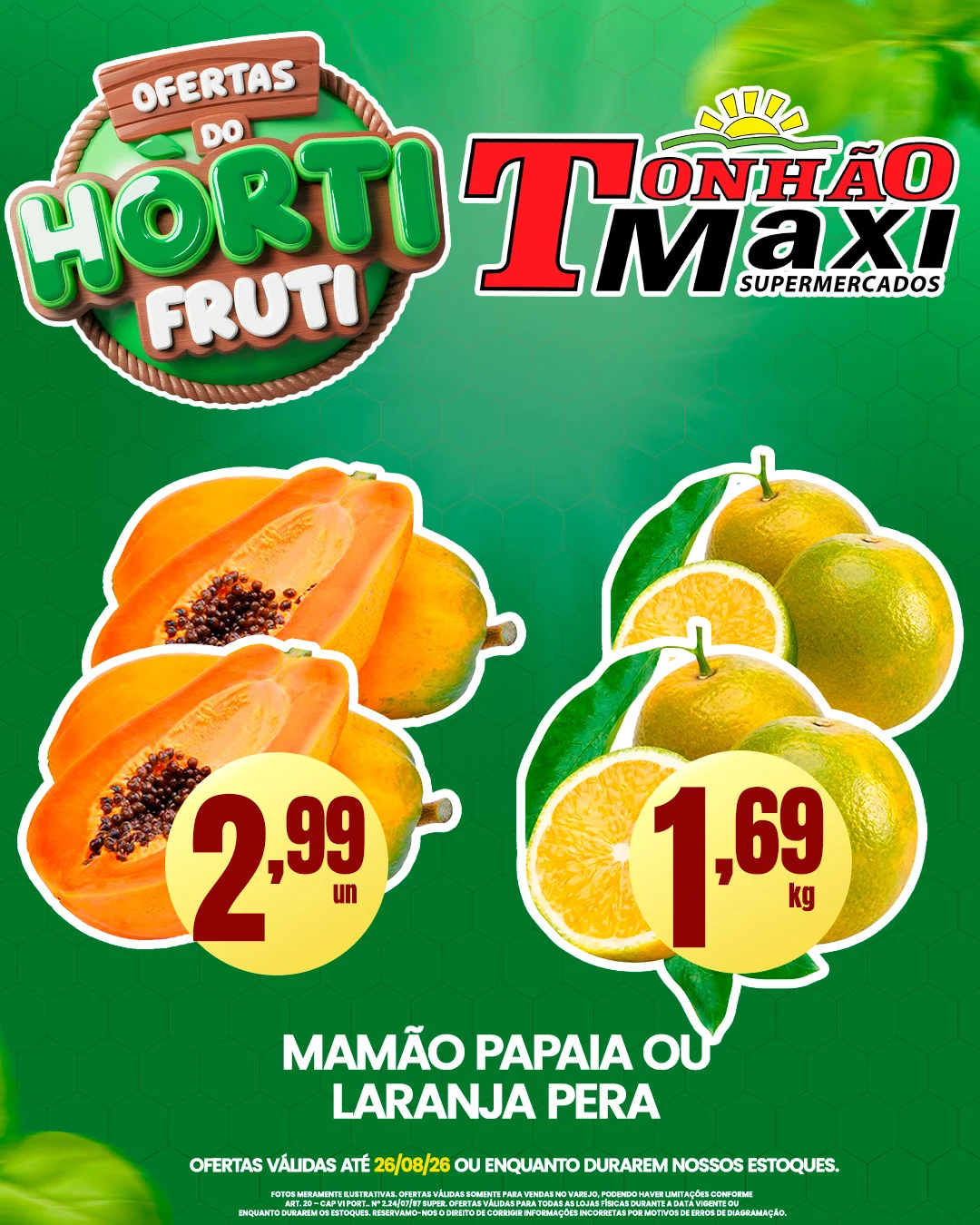 Ofertas Supermercados Tonhão Maxi
