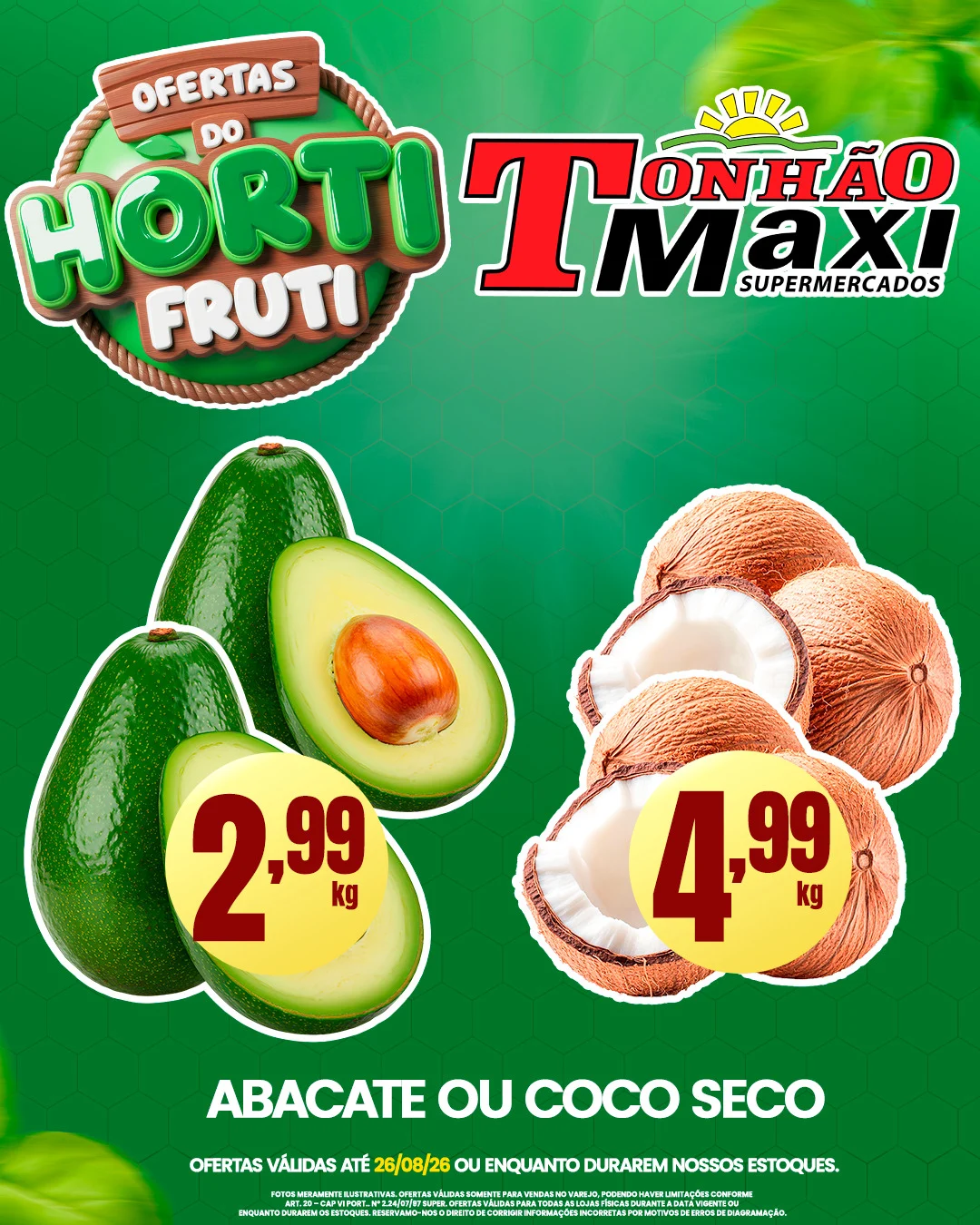 Ofertas Supermercados Tonhão Maxi