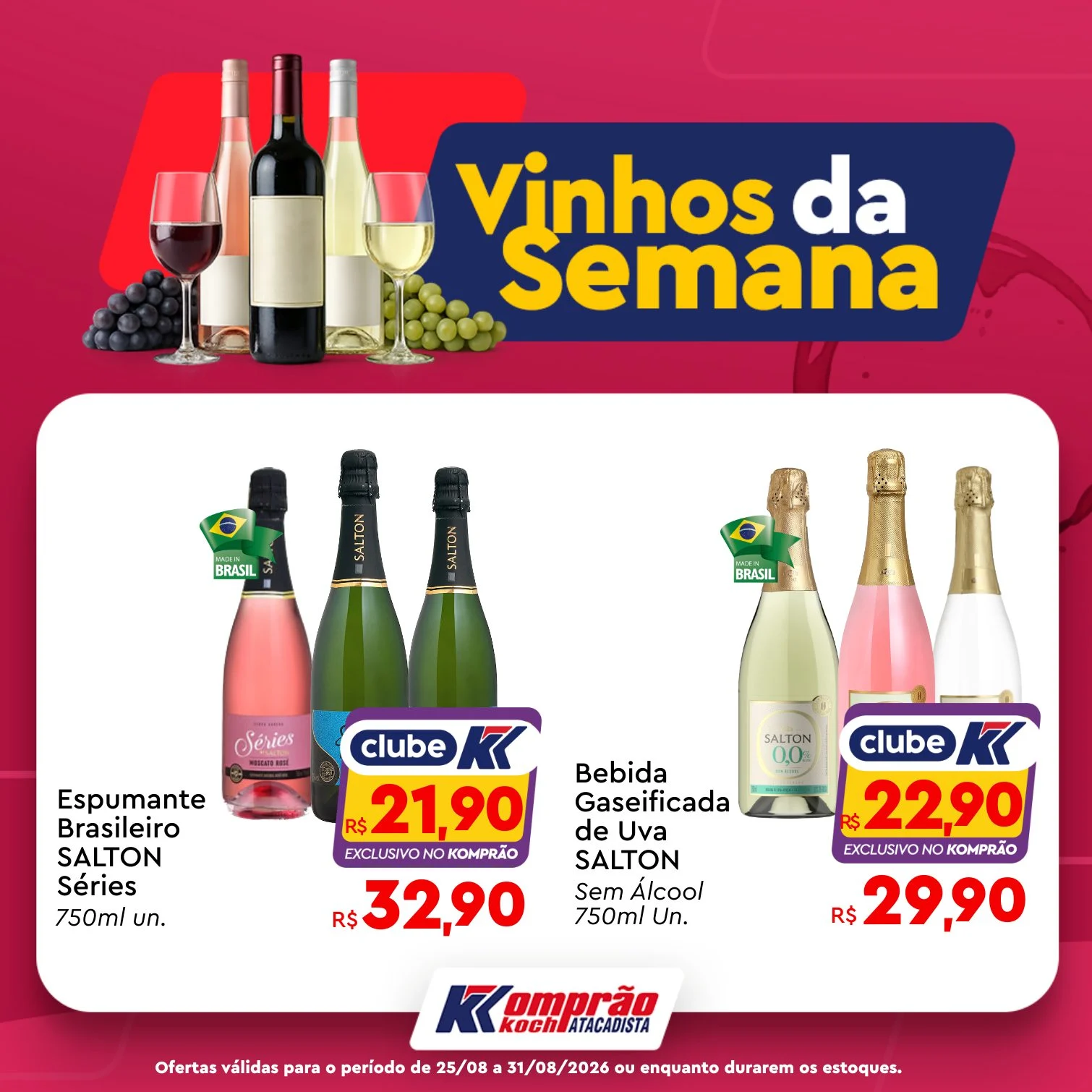 Ofertas Komprão Koch Atacadista – 31/08/2026 Ofertas Komprão Koch Atacadista – 31/08/2026