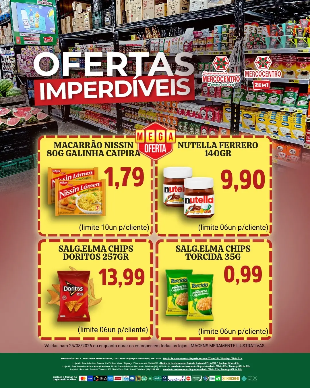 Ofertas SUPERMERCADOS MERCOCENTRO 🛒
