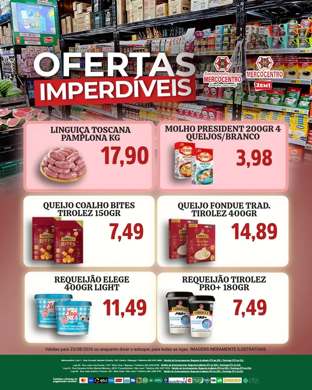 Ofertas SUPERMERCADOS MERCOCENTRO 🛒