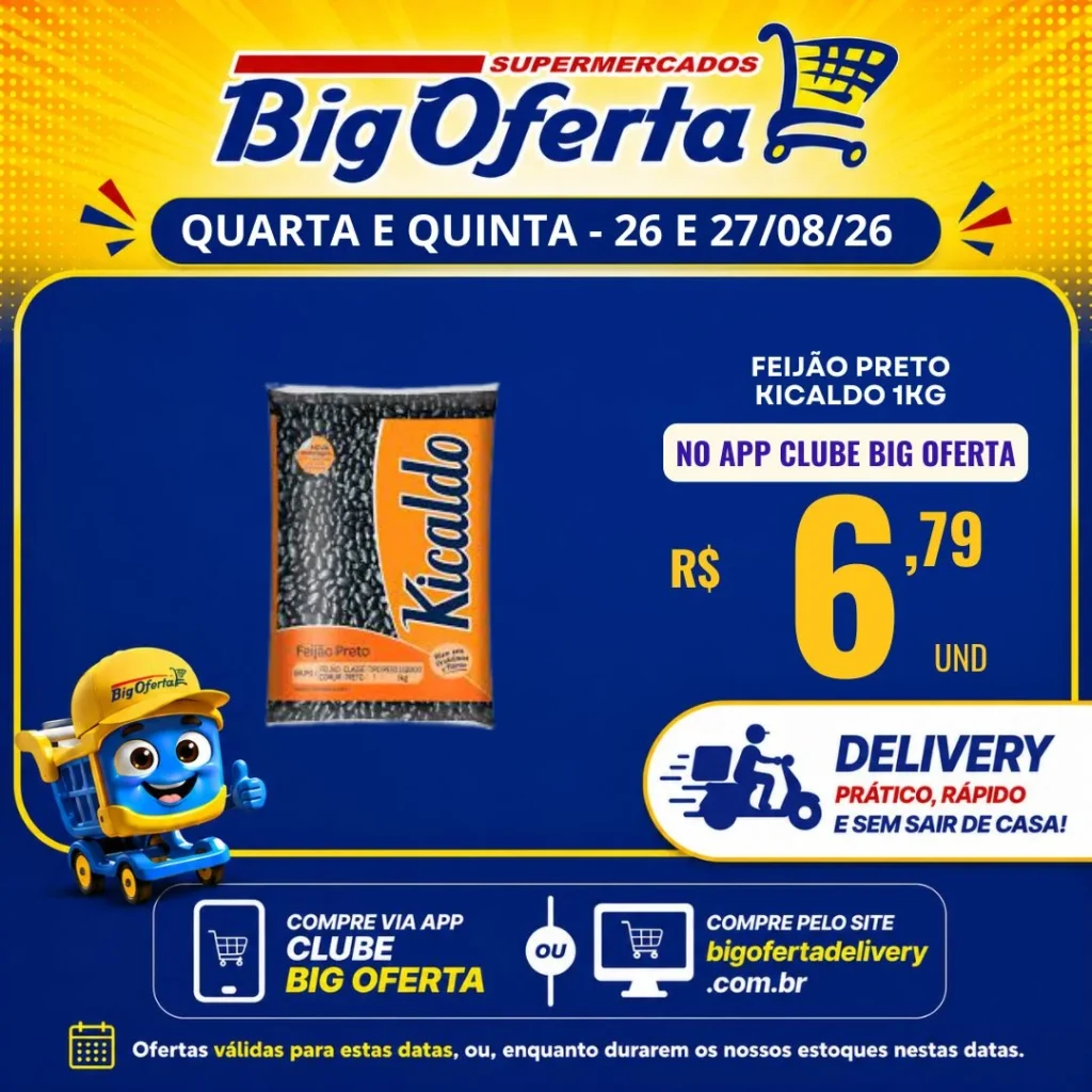 Ofertas Supermercado Big Oferta – 25/08/2026