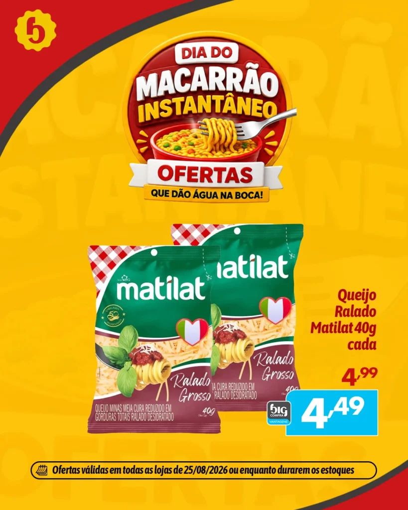 Ofertas Supermercados Big Compra – 25/08/2026