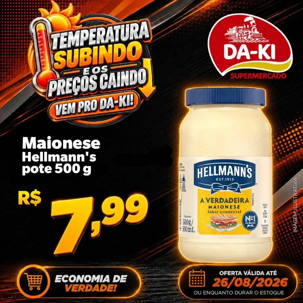 Ofertas Supermercado DA-KI – 26/08/2026