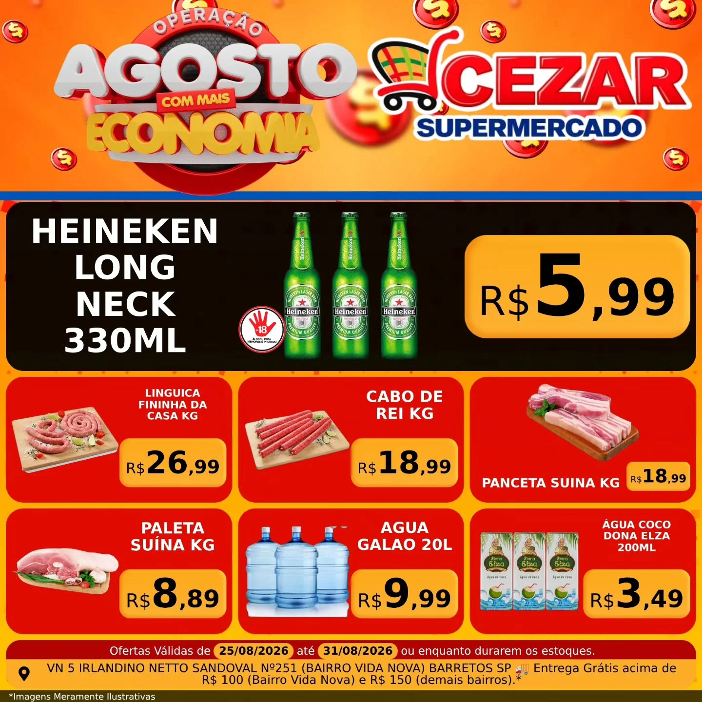 Ofertas Cezar Supermercado