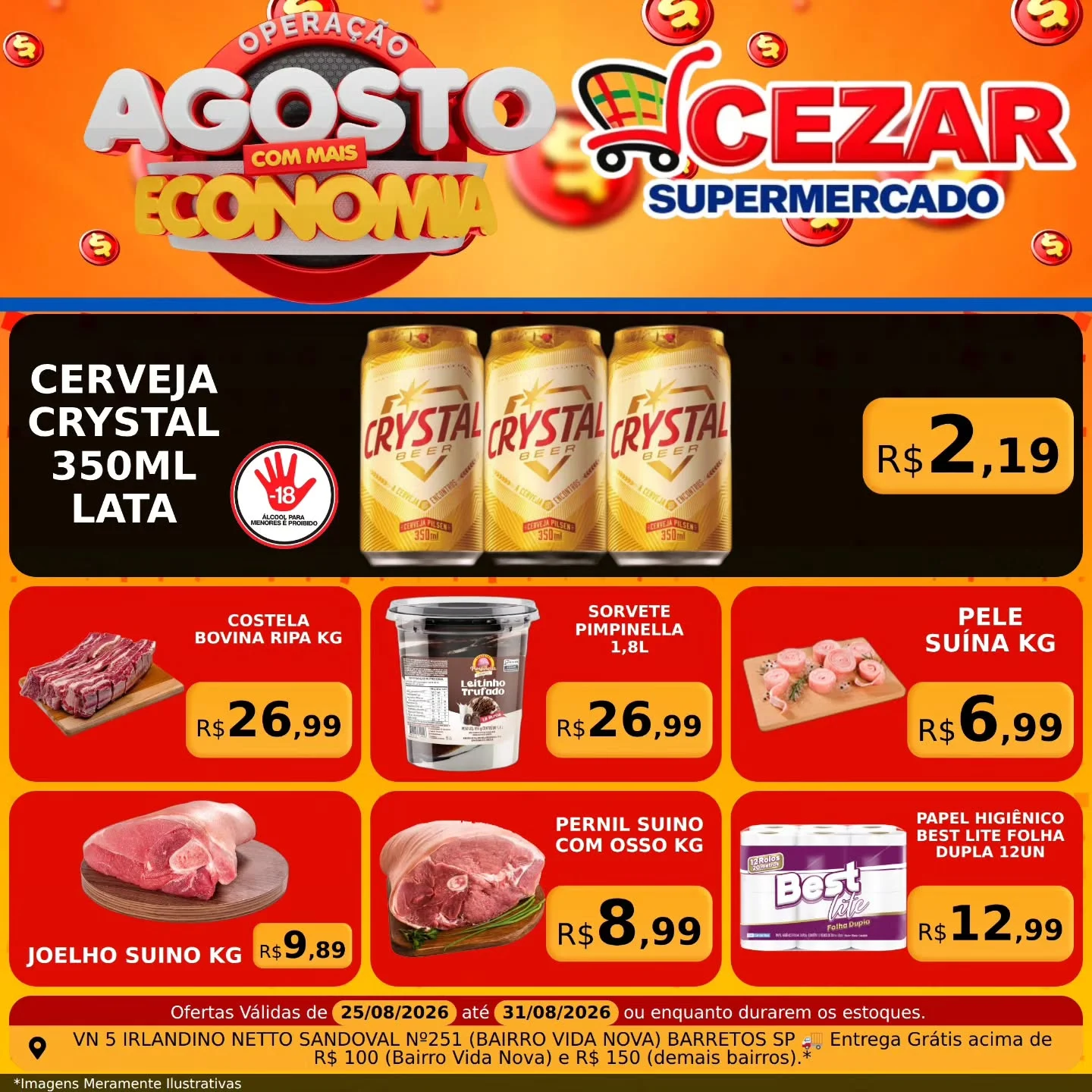 Ofertas Cezar Supermercado