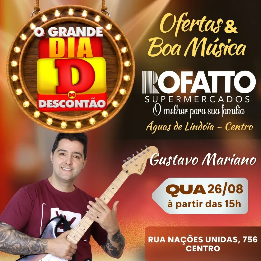 Ofertas Rofatto Supermercados – 25/08/2026