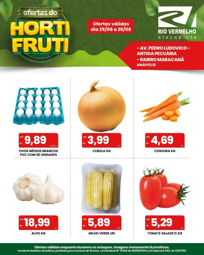 Ofertas Rio Vermelho Atacadista – 26/08/2026 Ofertas Rio Vermelho Atacadista – 26/08/2026