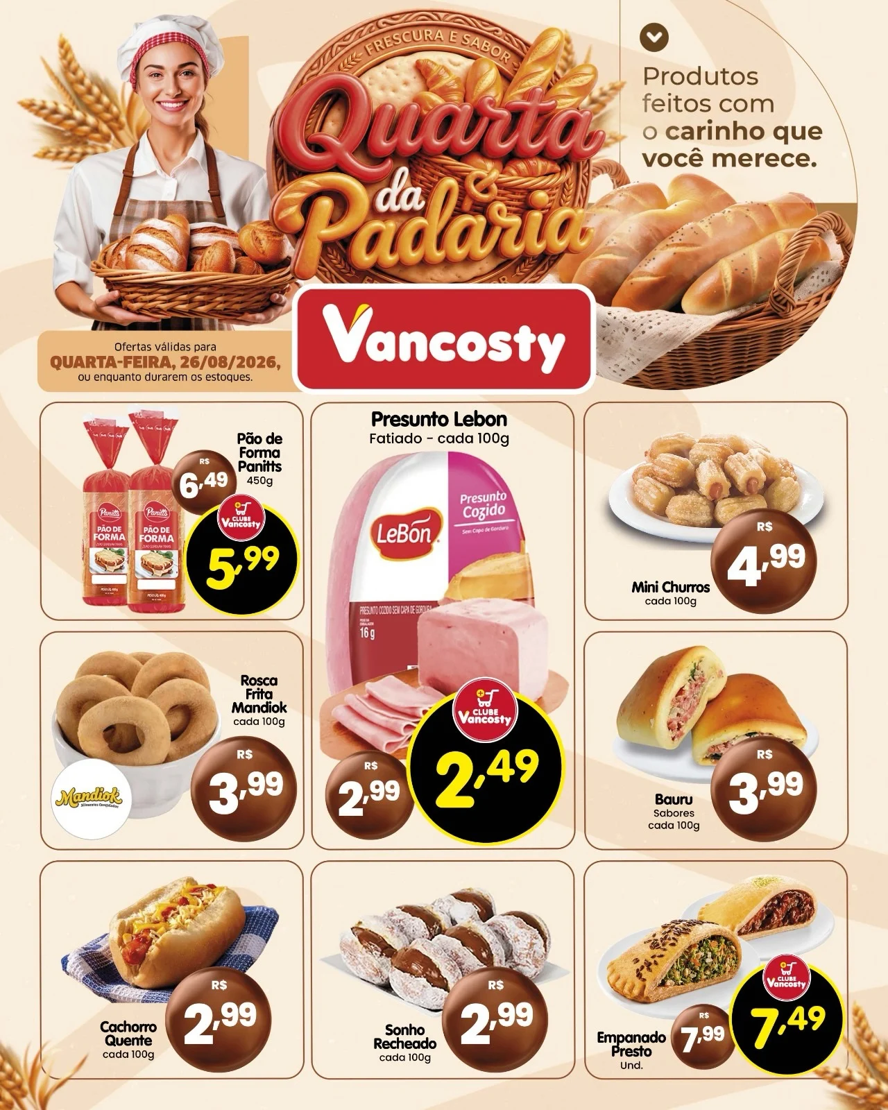 Ofertas Vancosty – 26/08/2026