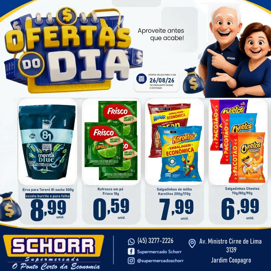 Ofertas Schorr supermercado