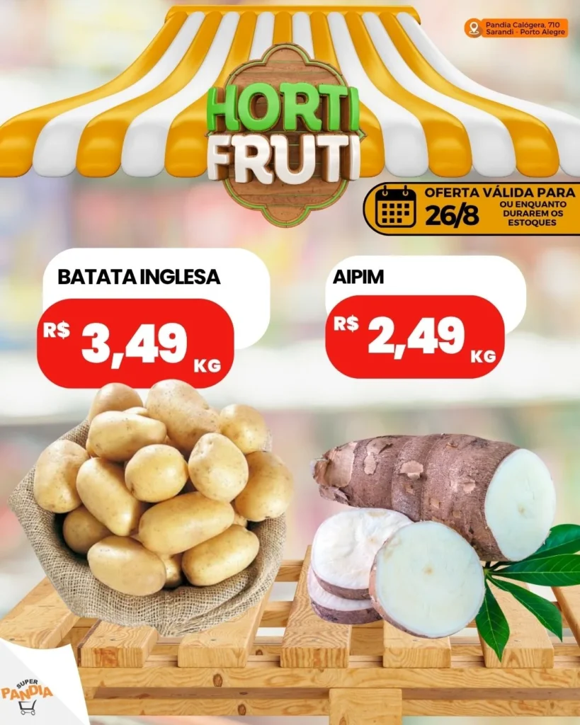 Ofertas Super Pandia | Sarandi, Porto Alegre – 26/08/2026 Ofertas Super Pandia | Sarandi, Porto Alegre – 26/08/2026
