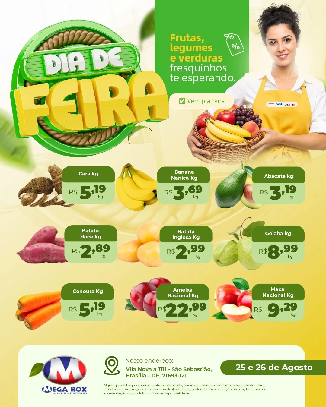 Ofertas Megabox Supermercado – 26/08/2026
